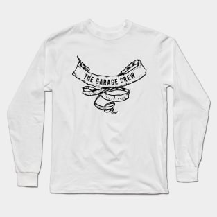 Garage Crew Fuckery Ribbon- Black Long Sleeve T-Shirt